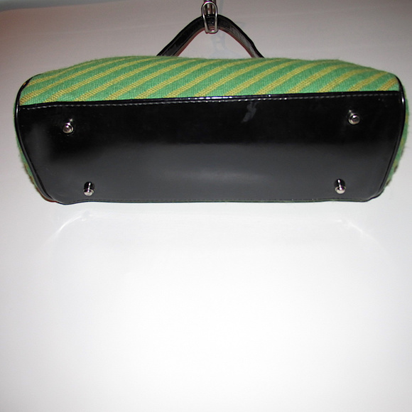 Glenda Gies Jackie Chenille Handbag Satchel Purse - Picture 5 of 8